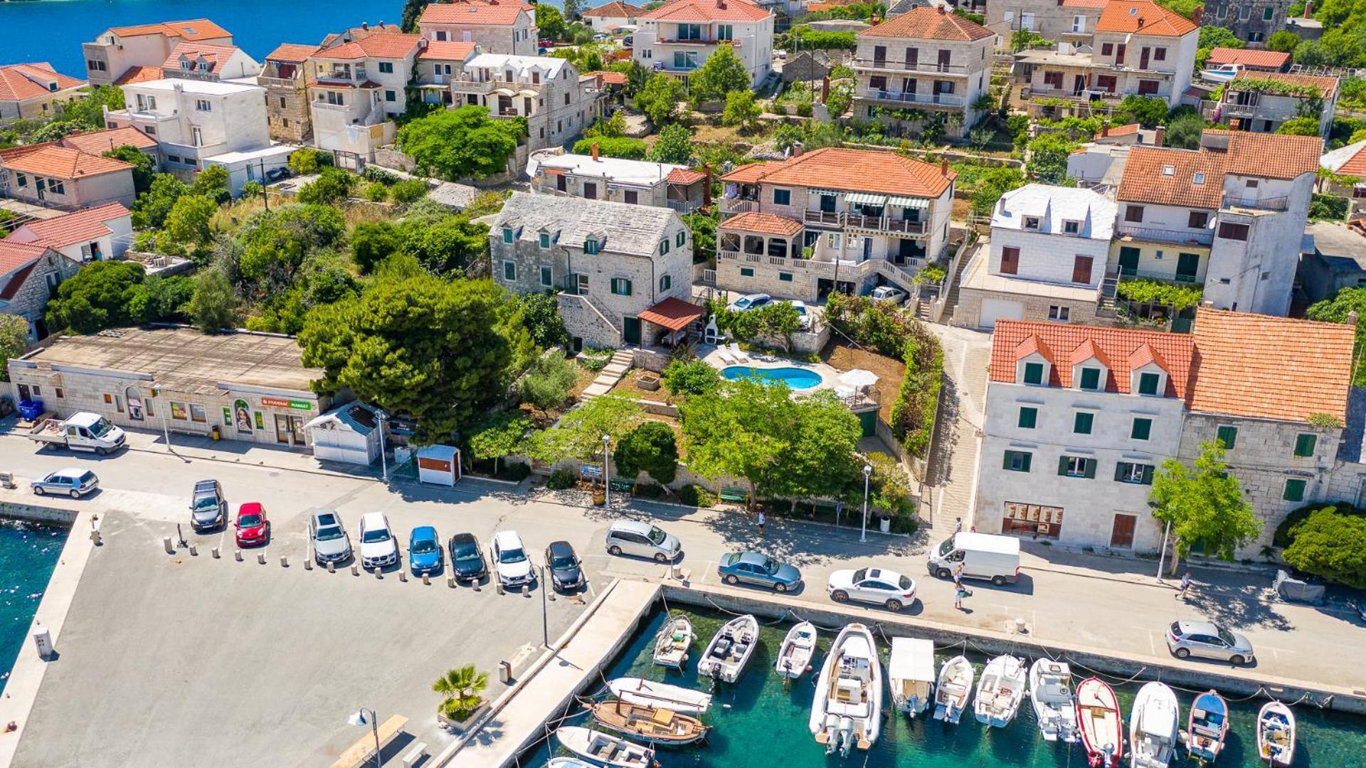 Villa Bonaca Perfect Location For A Holiday With Friends Or Family, Heated Pool Sumartin Exterior photo